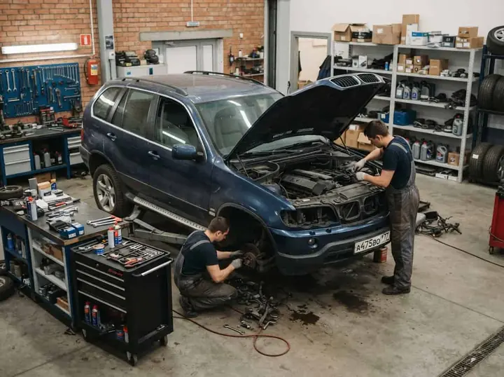Кузовной ремонт BMW